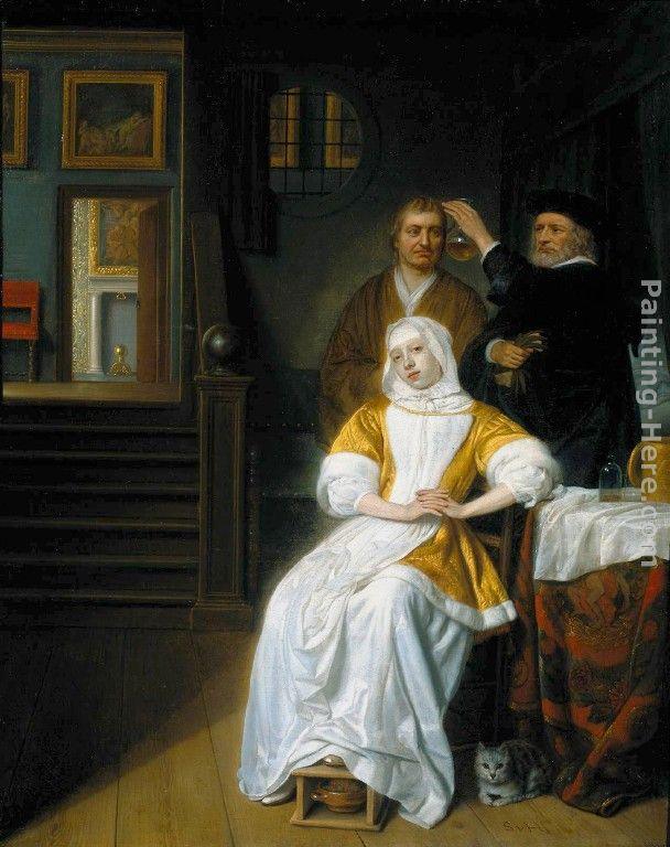 Samuel van Hoogstraten The Anaemic Lady